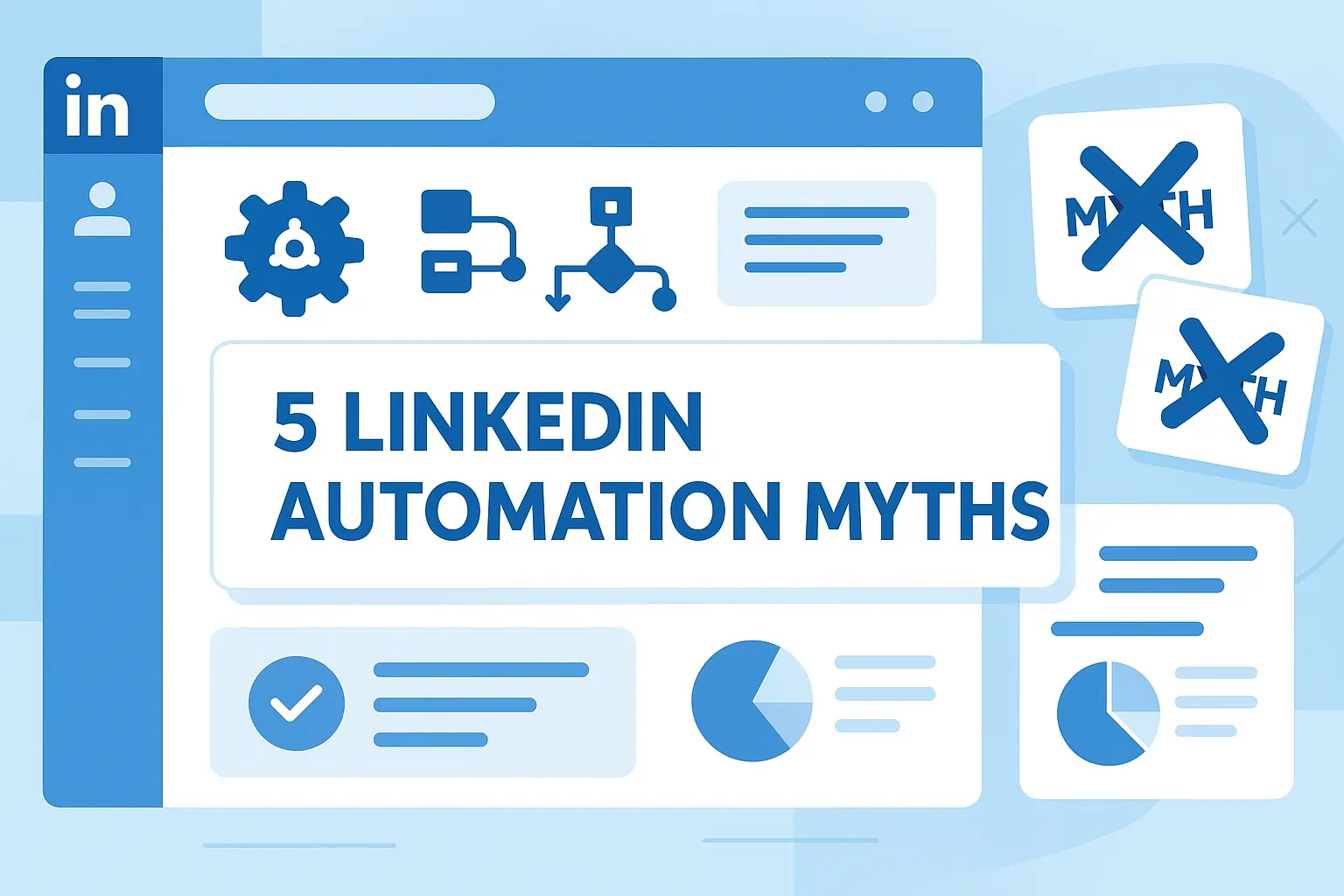 5 LinkedIn Automation Myths That Hurt Lead Conversion