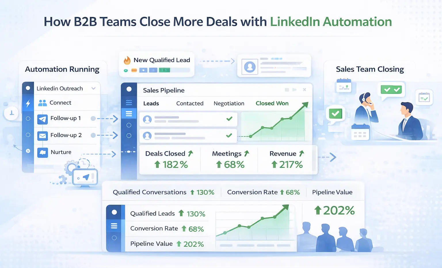 How Sales Teams Close More Deals With LinkedIn Outreach