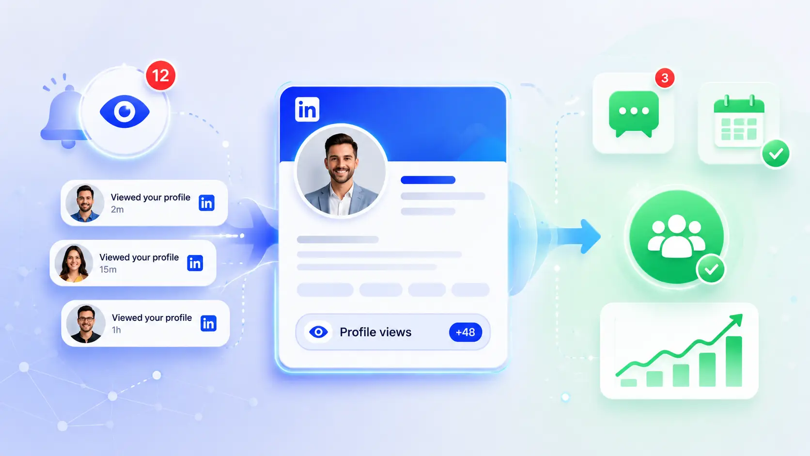 LinkedIn Profile View Notifications to Leads Guide